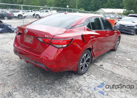 2020 Nissan Sentra Sv Xtronic Cvt z USA, uszkodzony, nr VIN 3N1AB8CV5LY265692